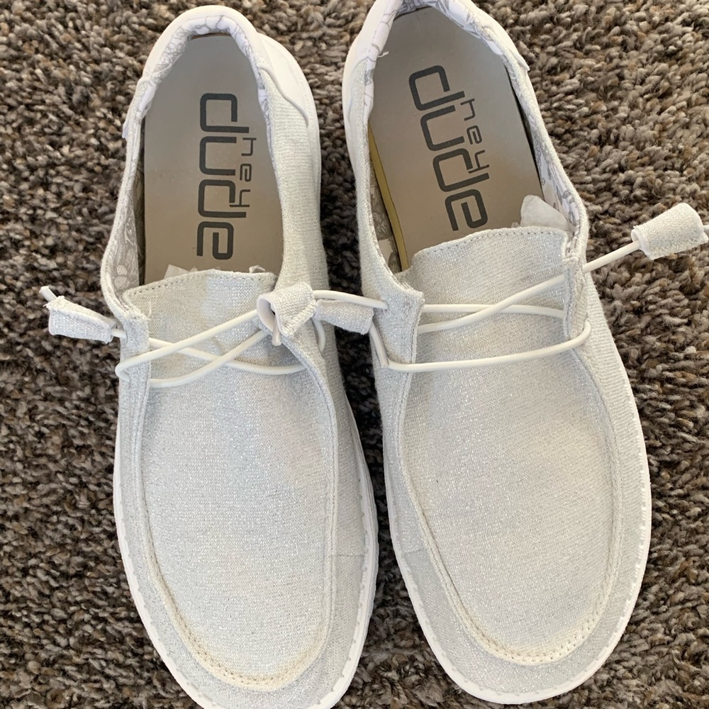 Women’s Sparkly Hey Dudes